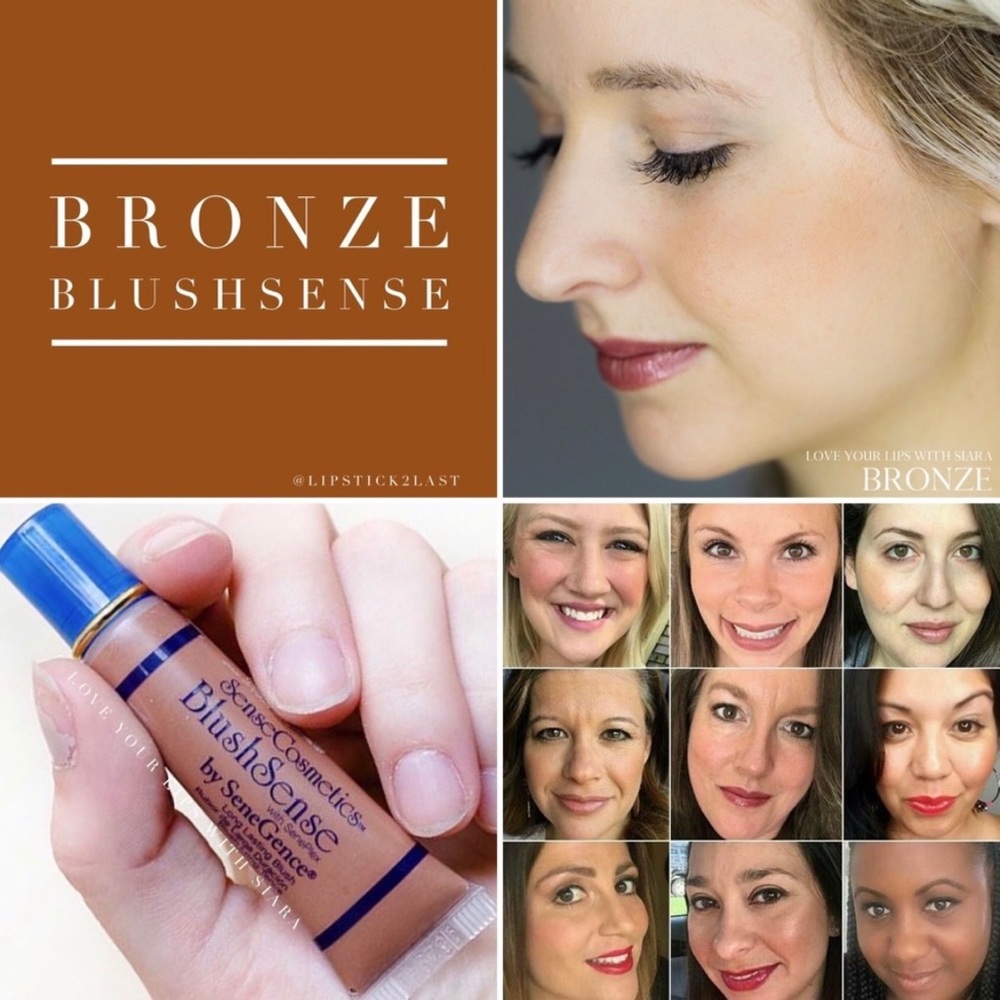 SeneGence/LipSense Cream Blush in Bronze - Picture 1 of 5